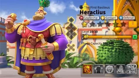 Heraclius Talent Tree Build Guide Rise Of Kingdoms Rise Of Kingdoms