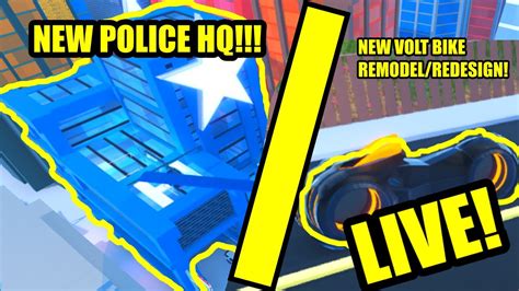 New Police Hq New Volt Bike And New Player Markers Are Here