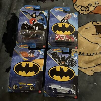 New Hot Wheels DC BATMAN Vehicles HDG Complete Set Of EBay