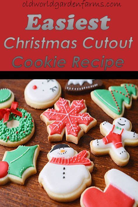 Easiest Christmas Cutout Cookie Recipe No Chilling Required Recipe