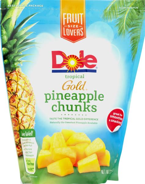 Dole Tropical Gold Pineapple Chunks Dole Customers