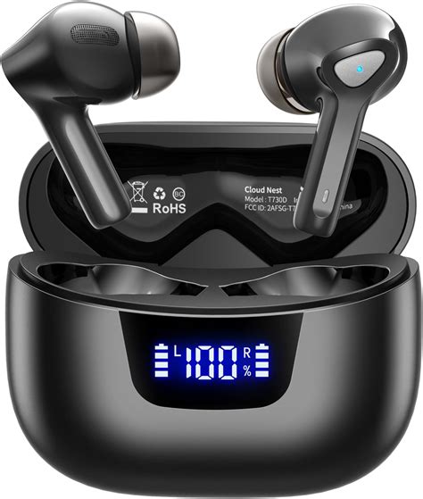 Tagry Bluetooth Headphones True Wireless Earbuds 60h