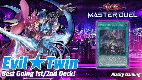 【master Duel】this Evil★twinlivetwin Decklist Is Threatening The Meta