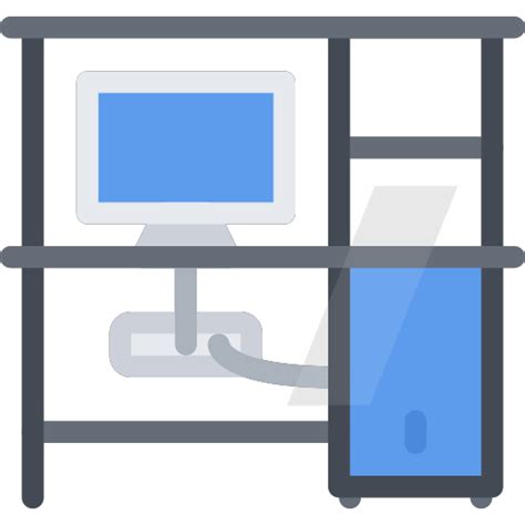 Computer Desk 1 Vector Icons Free Download In Svg Png Format