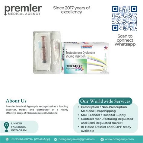 testosterone cypionate testocyp injection packaging size  box