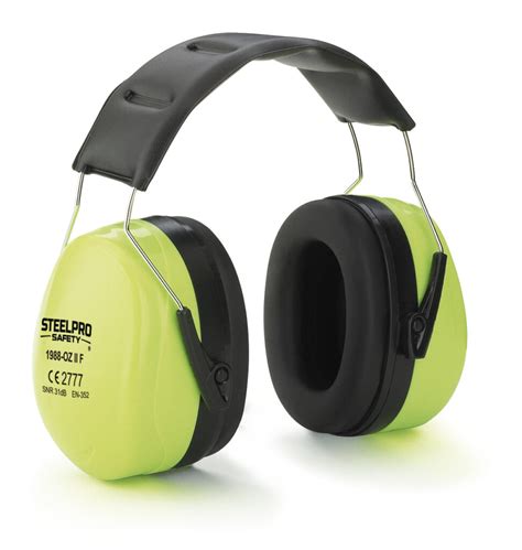 Orejera Steelpro Serie Zen Fluor Para Protecci N Auditiva Con Alta