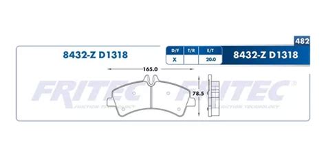 Balatas Tra Volkswagen Crafter Van 2 0l 2012 2018 Fritec Envío gratis