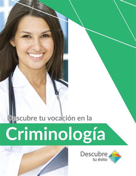 PDF Descubre tu Vocación Licenciatura en Criminología Panorama