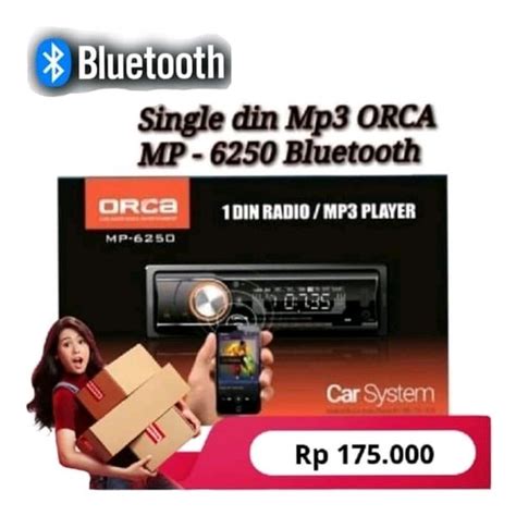 Jual Tape Mobil Single Din Bluetooth Dual Usb Merk Skeleton Di Lapak