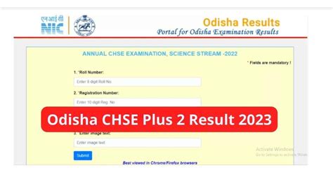 Chse Odisha 12th Result 2023 Out