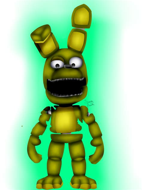 Plushtrap Fnaf World By Sanity Paints On Deviantart