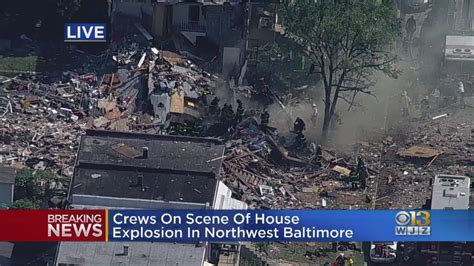 1 Dead 4 Rescued After Gas Explosion Levels Baltimore Homes