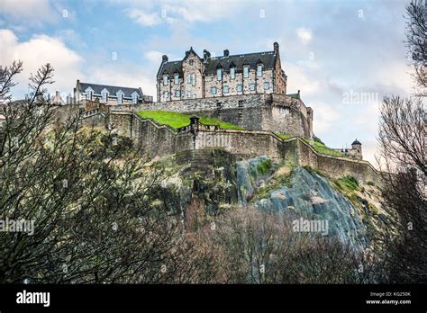 Edinburgh Castle, UNESCO World Heritage Site, Edinburgh, Scotland ...