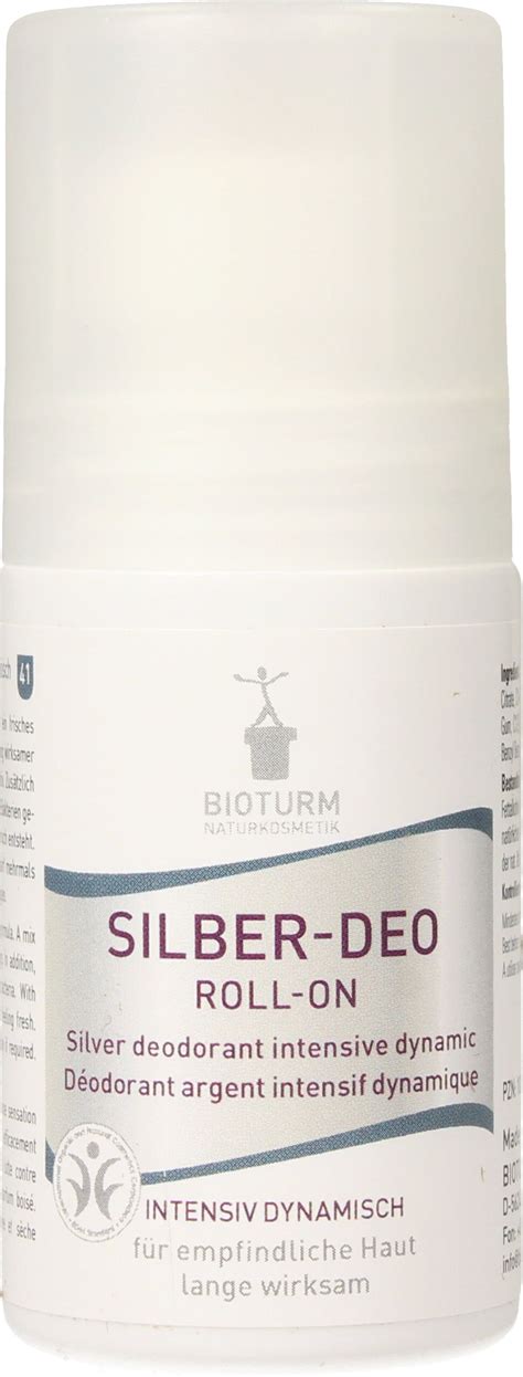 Bioturm Silber Deo Intensiv Dynamisch Nr 41 50 Ml Ecco Verde Italia