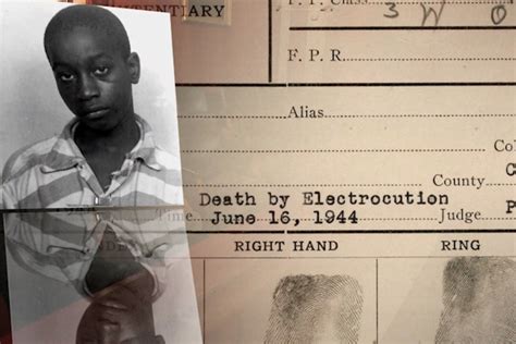 George Stinney declaran inocente al condenado a muerte más joven en EE