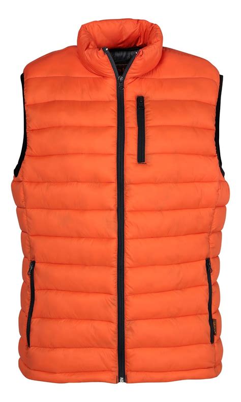 Gilet matelassé Percussion Trekking Orange Gilets chauds Made in