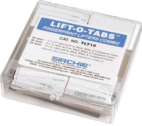 LIFT O TABS COMBINATION Of 108 LIFTERS TLT10 Forensi Tech Limited