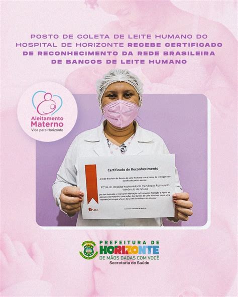 Posto De Coleta De Leite Humano Do Hospital De Horizonte Recebe