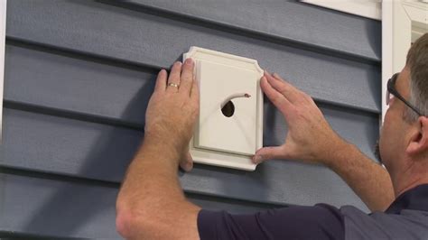 Install New Electrical Outlet On Vinyl Siding