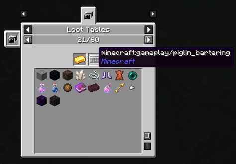 Roughly Enough Loot Tables - Minecraft Mod