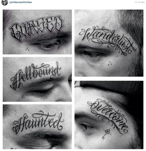 Pin By Horacio Valdez On Letters Face Tattoos Facial Tattoos Tattoo