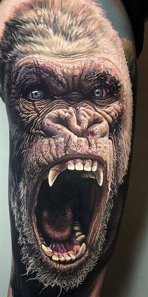 Pin By Junior Della Rosa On Tattos Variadas Muito Fera Monkey Tattoos