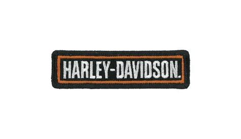 Harley Davidson Aufn Her Patch Hd Schriftzug Ca Cm X Cm