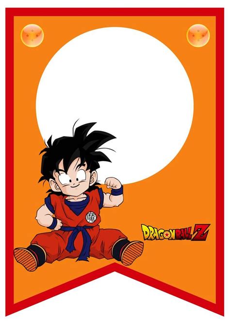 banderines dragón ball Dragon ball Goku Dragon