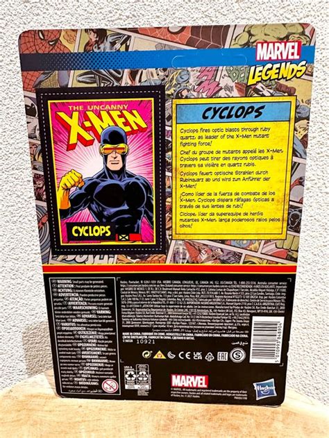 Kenner Hasbro Marvel Legends Retro Cyclops Xmen Neu Ovp Kaufen Auf