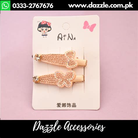 Golden Hair Pins for girls - Dazzle Accessories