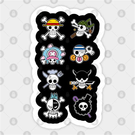 One Piece Clan Logo One Piece Sticker Teepublic