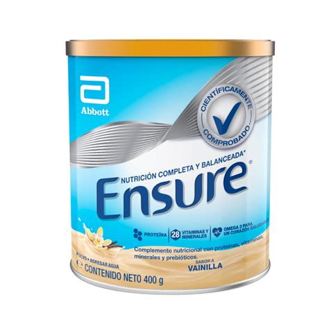 Suplemento Nutricional Ensure 400 G Varios Sabores 928960