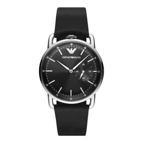 Ceas Barbatesc Emporio Armani Inox Piele Negru EMAG Ro