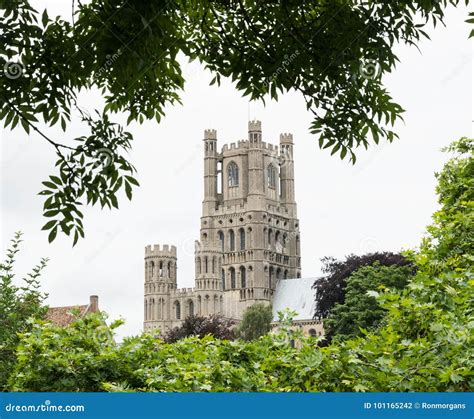 Exterior of Ely cathedral stock photo. Image of cathedral - 101165242