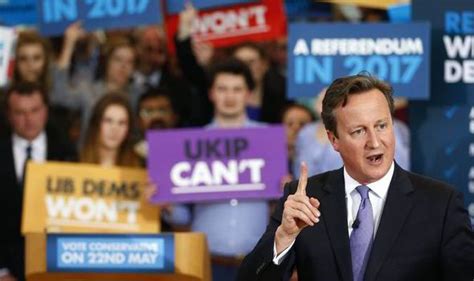 Cameron Urges Voters To Steer Clear Of Ukip Uk News Uk