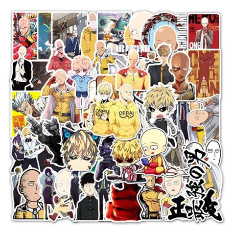 One Punch Man Stickers Luggage Laptop Bottle Sticker Wholesale Stickers