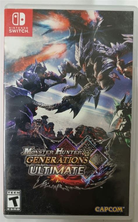 Monster Hunter Generations Ultimate For Nintento Switch Video Gaming