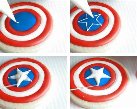 Captain America Shield Cookies Artofit