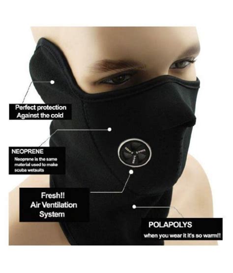 Neoprene Anti Pollution Bike Face Mask Neck Warmer Rsn Buy Neoprene