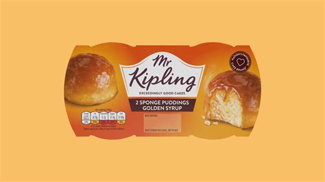 Golden Syrup Sponge Pudding X2 Mr Kipling UK