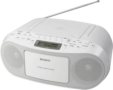 Sony Cfd S Cd Kassette Radiorekorder Wei Amazon De Elektronik Foto