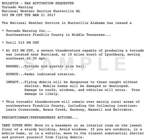 The Future of Tornado Warnings: More Precise, More Lead Time, Fewer ...