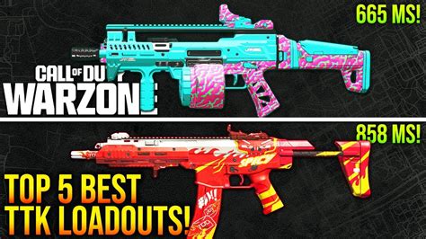 Whosimmortal The Best Ttk Loadouts In Warzone After The Update