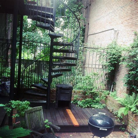 Brooklyn backyard. | Backyard garden, Brooklyn backyard, Urban garden