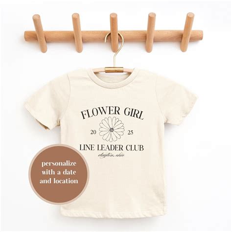 Personalized Flower Girl Proposal T Custom Will You Be My Flower Girl Shirt Ts Cute