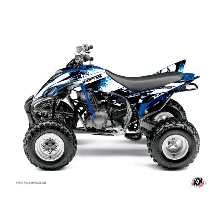 Kit D Co Quad Hangtown Yamaha Raptor Bleu