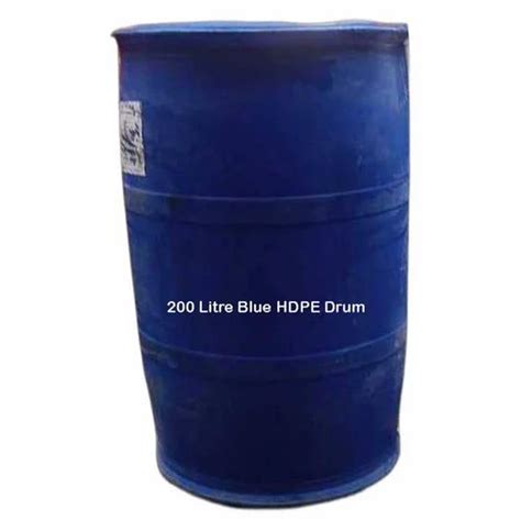 Round 200 Litre Blue HDPE Drum For Chemical Storage At Rs 950 Piece In