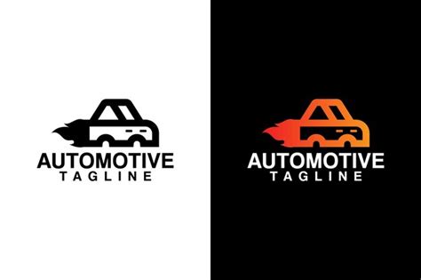 Diseño De Logotipos Automotrices Y Plantillas Vectoriales Premium