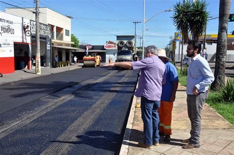 José Bonifácio - SP - Recape na Avenida Joaquim Moreira da Silva