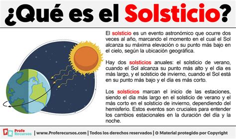 Que Es El Solsticio Verano E Invierno